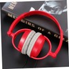 KOMBIUDA Lightweight Foldable Headphones with Microphone Over Ear Design Volume