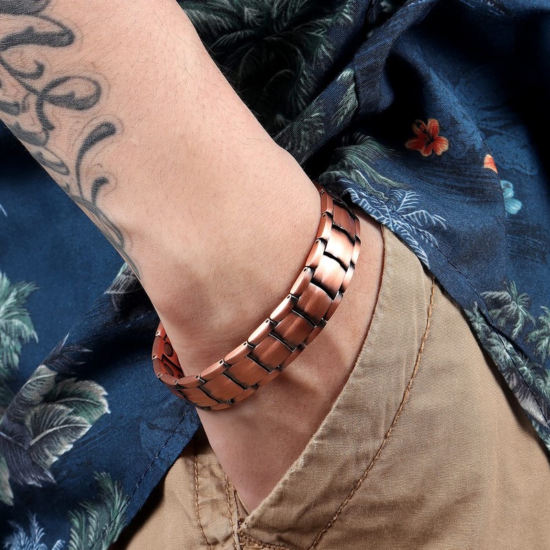 THE NORTH RING® 99.9% Pure Copper Magnetic Bracelet - 3000