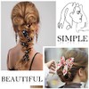 10 Scrunchies de Pelo con Cinta Bufanda de Pelo Pañuelos