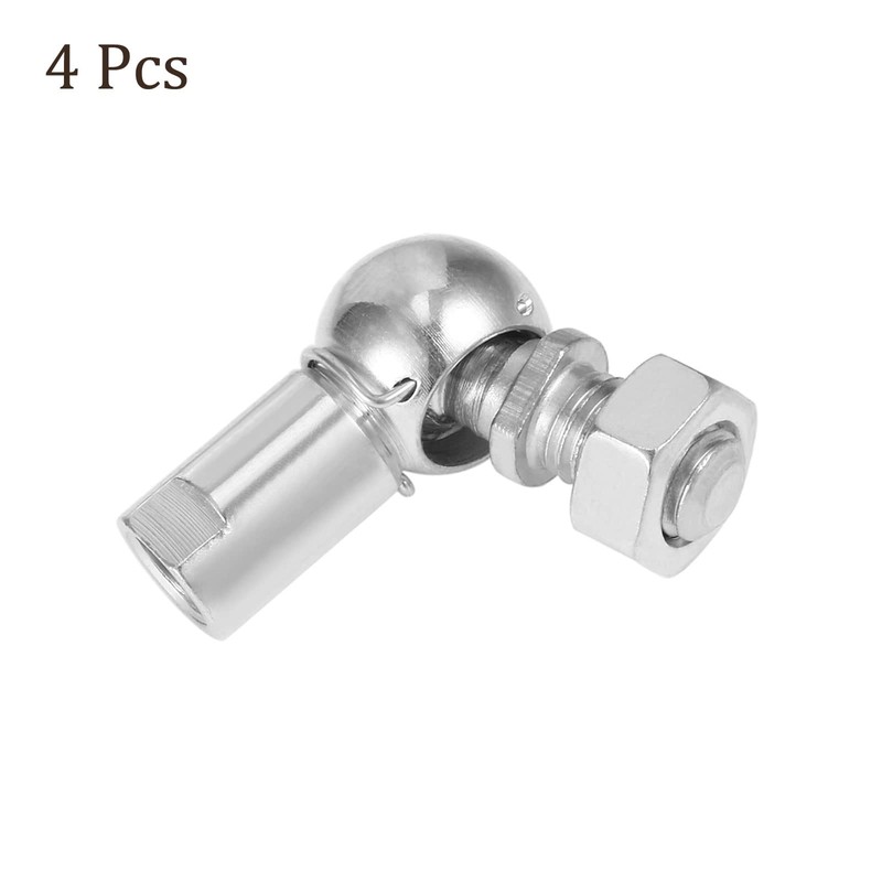 Kozelo 4pcs CS10 Angle Ball Joint M6x1.0 Right Female Thread