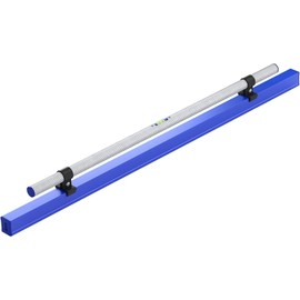 Bon Tool 82-462 Kangaroo Combo Screed Aluminum float & checking rod Ribbed handle built-in bubble level - 4’