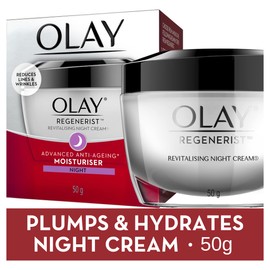 Olay Regenerist Revitalising Night Face Cream Moisturiser, 50g