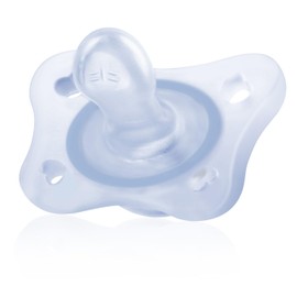 Chicco PhysioForma Baby Pacifier Set 0-6 Months for Boys - Set of 4 Pacifiers, 2 Pacifiers for 0-2 Months and 2 Pacifiers for 2-6 Months, Soft Material