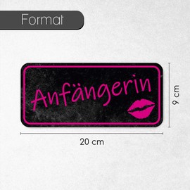Vehicle Sticker | Caution, Attention Novice Driver (German Language)