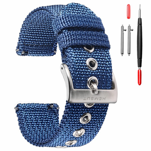 torbollo Nylon Woven Watch Strap, Men's Watch Straps for Classic
