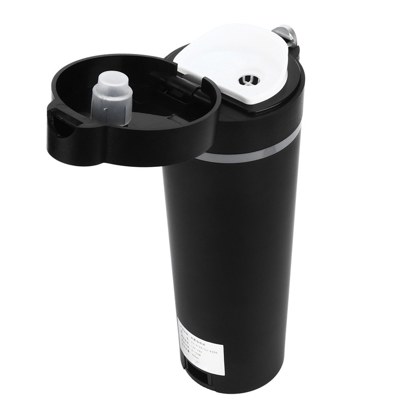 Electric Heated Travel Mug 450ml Smart Temperature Control Low Noise