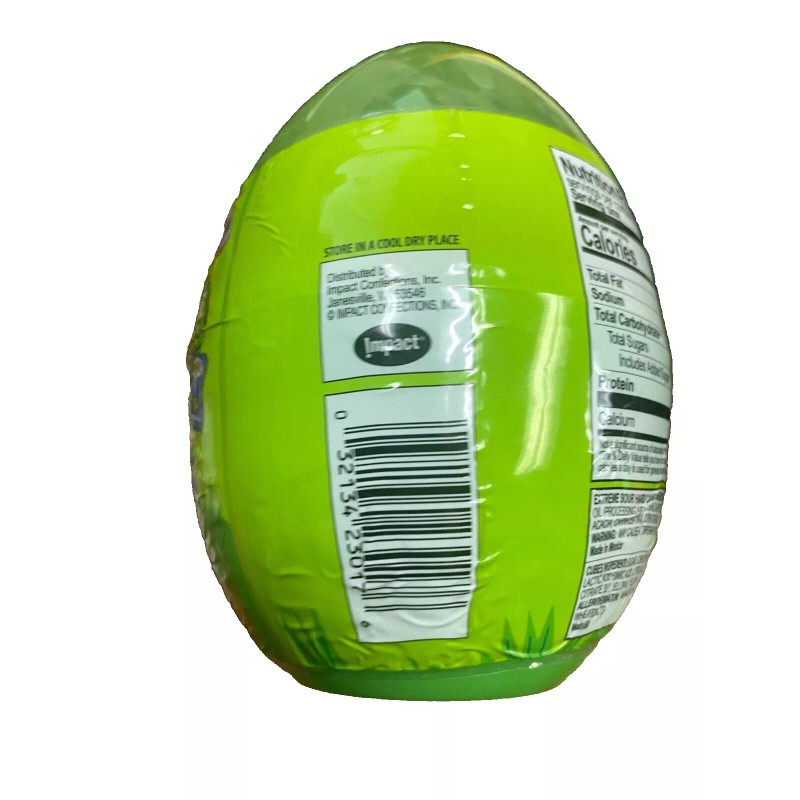 Warheads Sour Candy Assortment Easter Egg Candy, 3.85 Oz. 1