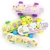 6 Count Pikachu Eraser Set, Fun Skateboard Erasers, Assorted Designs