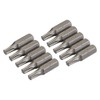 Silverline 398775 T25 Cr-V Screwdriver Bits 10pk T25
