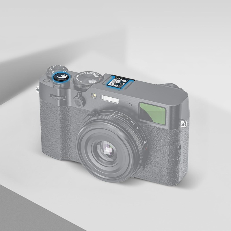 NEEWER Hot Shoe Cover and Shutter Button Cap Compatible X100V