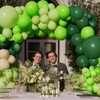 AULE Kit Arco Palloncini Verdi: 155 Pezzi Set Ghirlanda Palloncino