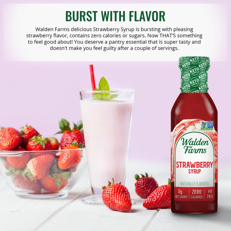 Walden Farms Syrup Variety Pack – Blueberry & Strawberry –