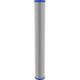 Pentair Pentek R30-20 Sediment Water Filter, 20-Inch, Whole House Pleated Polyester Filter Cartridge, 20" x 2.5", 30 Micron, White, 1 Count (Pack of 1)