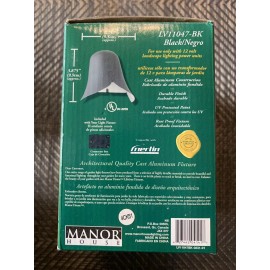 Chelsea Manor House Low Voltage Garden Lighting Black Deck Stair Light