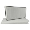 vhbw Filter Set Replacement for Helios 00039, 00042 for Ventilation