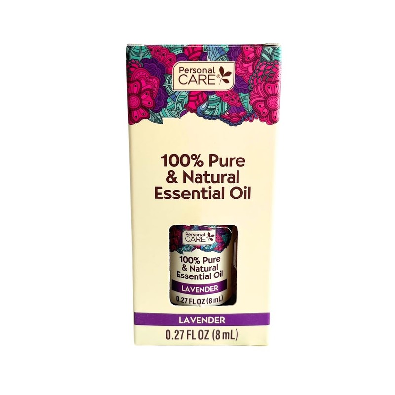Personal Care Pure Lavender Essential Oil, 0.27 Fl Oz (2