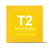 T2 Tea New York Breakfast Black Tea Bags in Box,