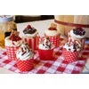 BAKE-IN-CUP 50-Pack Paper Baking Cups, Greaseproof Disposable Cupcake Muffin Liners