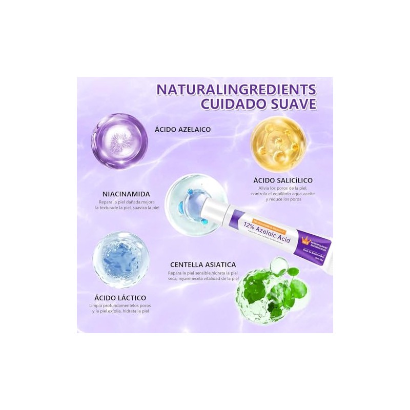 LKJRGTL Crema 3 pcs- Tratamiento Reparador y Purificante para el