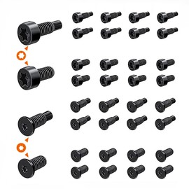 EUZUXU 32pcs Ring Doorbell Screws, Ring Doorbell Screw Replacement Set, Compatible with Video Doorbell, Video Doorbell 2 and Pro