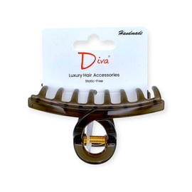 hair clips (French Grey, 9cm/3.5in)