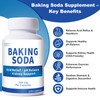 Baking Soda Capsules – 700mg Sodium Bicarbonate Supplement | Natural