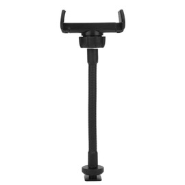 Akozon Ring Light Phone Holder, Phone Holder for Ring Light, Phone Clip Holder Portable Hose Phone Clip 1/4in Screw Smartphone Live Broadcast Clamp Holder Ring Light Phone Stand Compatible With Most