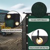 UPGRADE Privacy Screen Fence Customized 6x12 FT Dark Green Outdoor