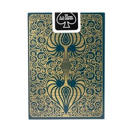 Bicycle Aureo Leonardo da Vinci Baraja de Cartas de Poker Premium de Colección, Color Dorado (1042051)