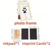 Clean-Touch Ink Pad kit Footprints Of Pets ink Cat Paw