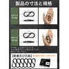 APEGG Carabiner, S-Shaped, Mini Carabiner, High Hardness Aluminum Alloy, Carabiner,