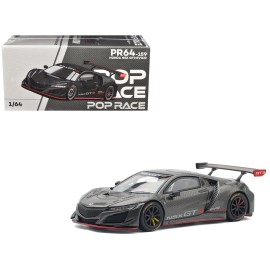 DCD for Honda NSX GT3 EVO22 Carbon Edition 1/64 Diecast Metal Model Car Pop Race Collection