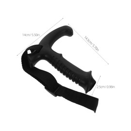 Totority Ergonomic Walking Cane Handle Trekking Pole Handle Replacement Wooden Grip for Hiking