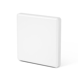 Blindabdeckung Wandplatte, 8,6 X 8,6 Cm, Schraubenlose Doppel-Blindplatte Aus Hochwertigem Kunststoff, Ideal Für Ungenutzte Steckdosen Oder Schalter, Weiß, 2 Stück Lichtschalter Abdeckung