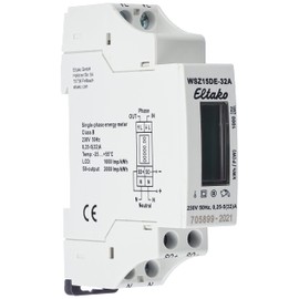 Eltako WSZ15DE-32A AC Meter Uncalibrated 230 V