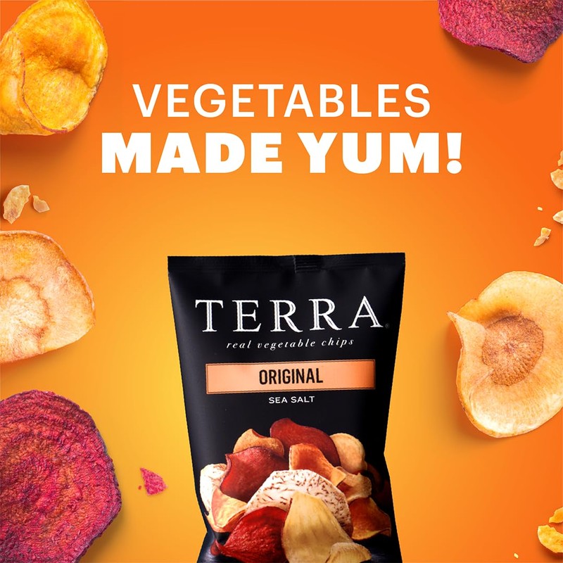 Terra Original Sea Salt Real Vegetable Chips 1.5 oz (Pack
