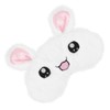 Outanaya Lightweight Sleep Mask Rabbit Pattern Soft Eye Cover for