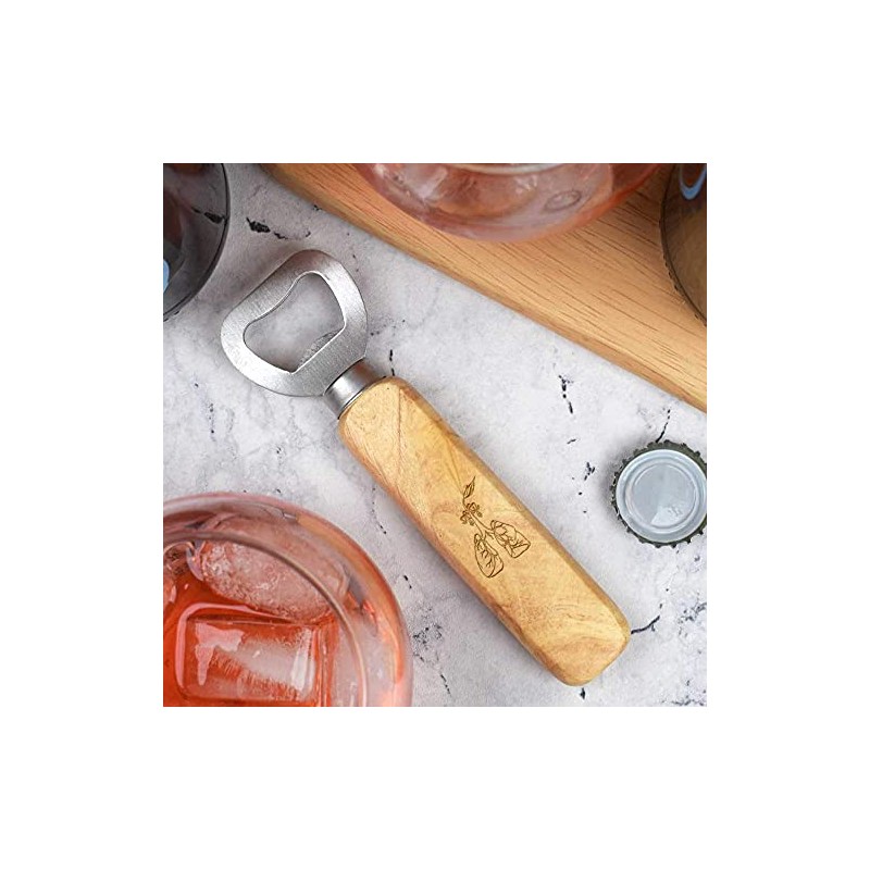 Azeeda 'Lung & Roots' Wooden Bottle Opener (BO00049433)