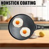 27 cm Fried Egg Pan, Crepe Pan with Spatula and