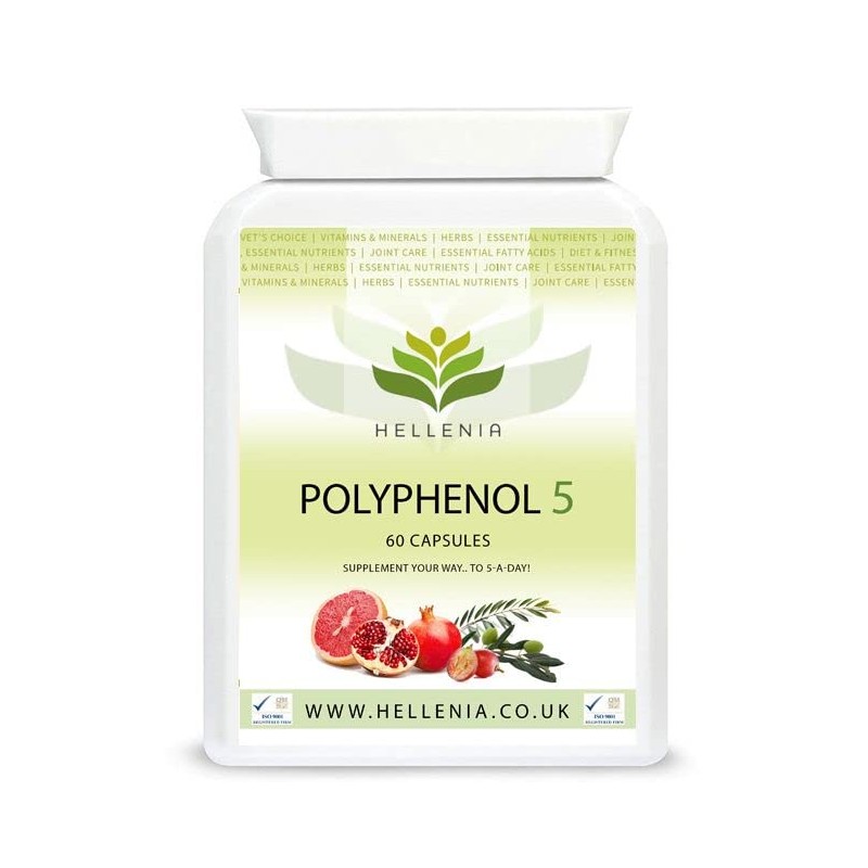 Hellenia Polyphenol 5 | 5-a-Day Fruit & Veg Dietary antioxidants