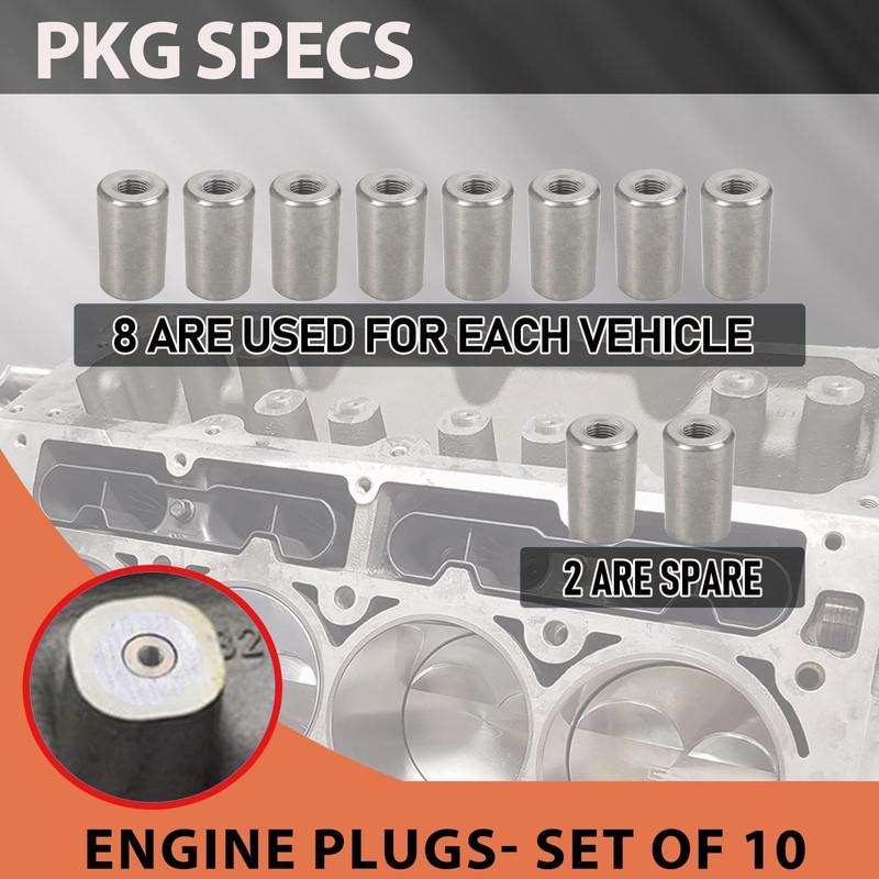 OywhC Engine Plugs Fit for Non-AFM GM Engines 2008-2023 LSX