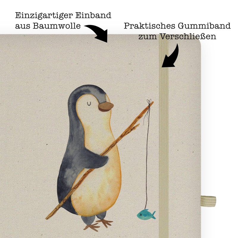 Mr. & Mrs. Panda Writing Book, Journal, DIN A5 Cotton