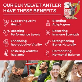 Velvet Antler, 100% Pure with No Additives, Freeze-Dried, Finely Grinded, Non-GMO, Made in Canada (3)