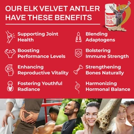 Velvet Antler, 100% Pure with No Additives, Freeze-Dried, Finely Grinded, Non-GMO, Made in Canada (3)