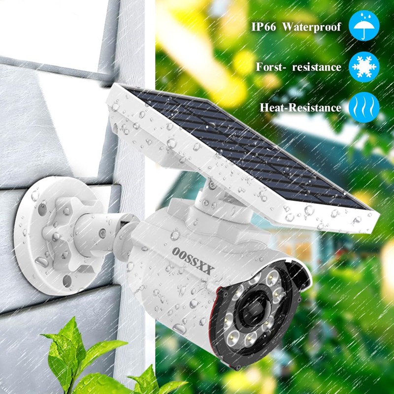 (Wire Free Solar Motion Light) Motion Sensor Solar Powered Outdoor