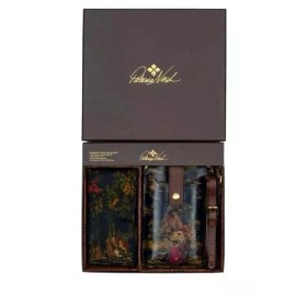 Patricia Nash Farleigh Phone Crossbody and Scarf Boxed Set -Kent Countryside-New