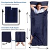 LSTRAGY Hut Sleeping Bag, Upgraded Sleeping Bag with Full-Length and