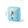 Unbranded New Smurfs SMURFETTE Pouch Make Up Bag BLUE Zipper