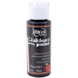 DecoArt DS90-3 Americana Chalkboard Paint, 2-Ounce, Black Slate