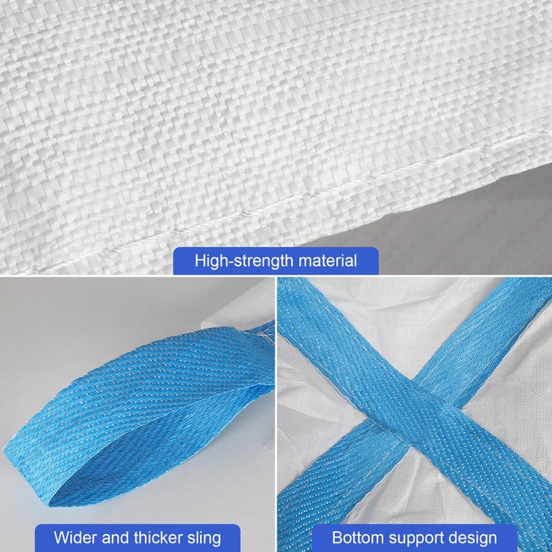 FIBC Bulk Bag, 1.5 Ton Bag, 35"L x 35"W x